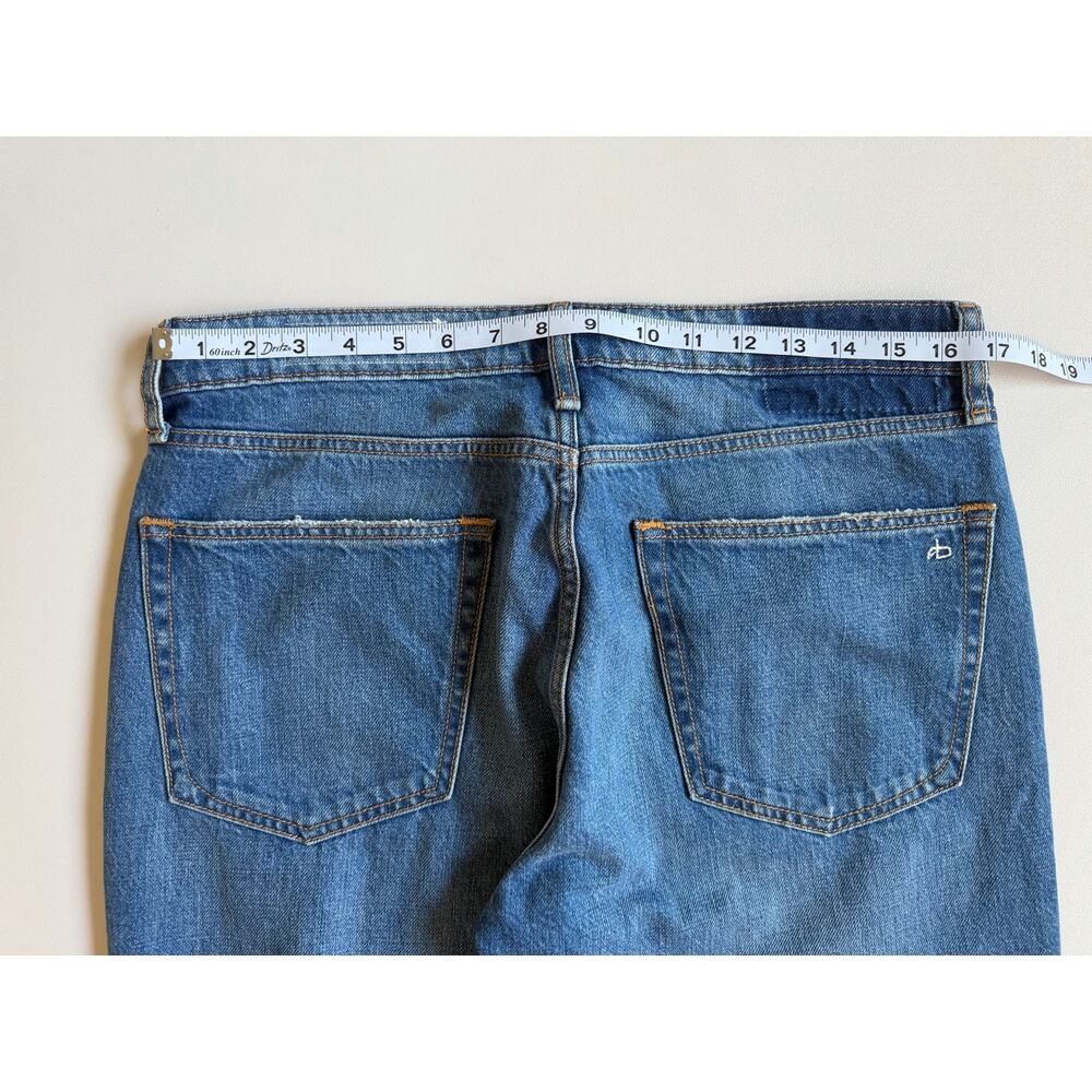 Rag & Bone Women's Clean Mick Rosa Mid-Rise Boyfriend Button Fly Jeans Size 29 - Picture 8 of 13